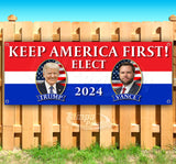 Trump Vance Banner