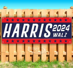 Harris Walz Banner