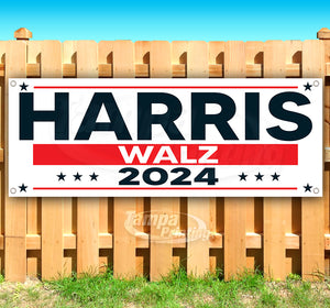 Harris Walz Banner