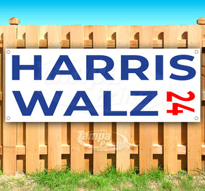 Harris Walz Banner