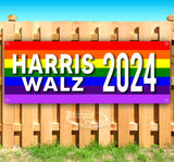 Harris Walz Banner