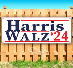 Harris Walz Banner