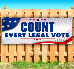 Count Every Legal Vote SB00179 Banner