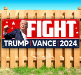 Trump Vance Fight 2024 SB00183 Banner