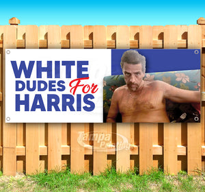 White Dudes for Harris SB00186 Banner