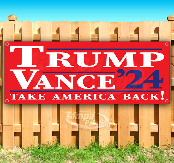 Trump Vance Take America Back 2024 SB00190 Banner