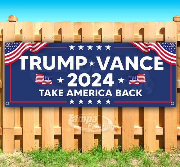 Trump Vance Take America Back 2024 SB00195 Banner