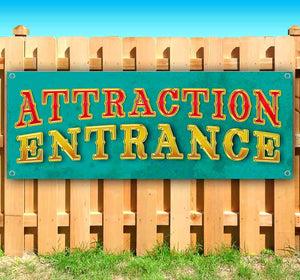 Attraction Entrance Banner