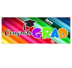 Congrats Grad 2022 Banner