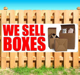 We Sell Boxes Banner