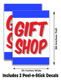 Gift Shop A-Frame Signs, Decals, or Panels