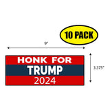 Honk For Trump 2024 Sticker