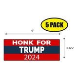 Honk For Trump 2024 Sticker