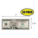 Trump 2024 Dollar Sticker