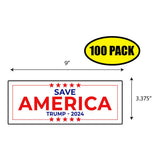 Trump 2024 Save America Sticker