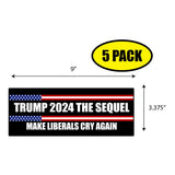 Trump 2024 The Sequel Sticker