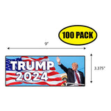 Trump 2024 Waving Sticker