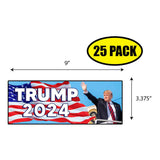 Trump 2024 Waving Sticker