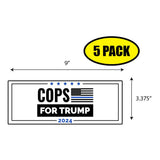 Trump Cops 2024 Sticker