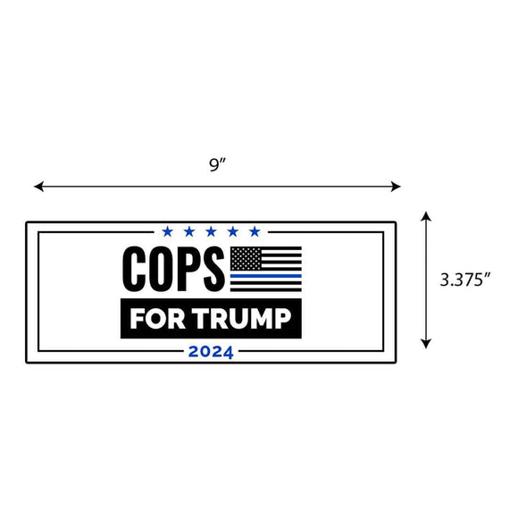 Trump Cops 2024 Sticker