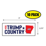 Trump Country Arkansas Sticker