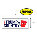 Trump Country Arkansas Sticker