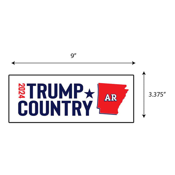 Trump Country Arkansas Sticker