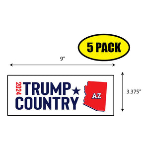 Trump Country Arizona Sticker