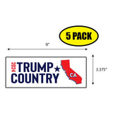 Trump Country California Sticker