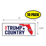 Trump Country Florida Sticker