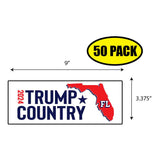 Trump Country Florida Sticker