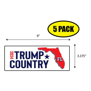 Trump Country Florida Sticker