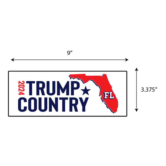 Trump Country Florida Sticker