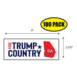 Trump Country Georgia Sticker