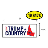 Trump Country Idaho Sticker