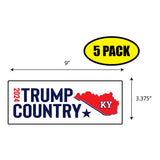 Trump Country Kentucky Sticker