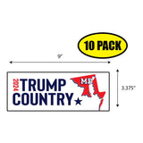 Trump Country Maryland Sticker