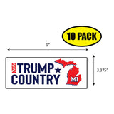 Trump Country Michigan Sticker