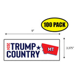 Trump Country Montana 2024 Sticker