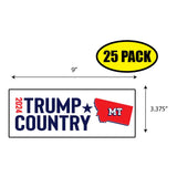 Trump Country Montana 2024 Sticker