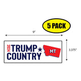 Trump Country Montana 2024 Sticker