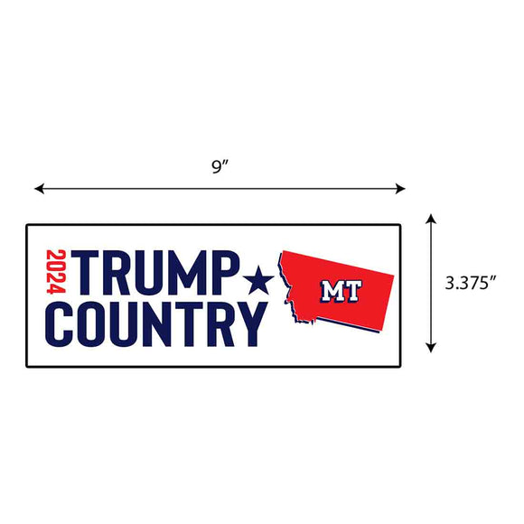 Trump Country Montana 2024 Sticker