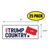 Trump Country Pennsylvania 2024 Sticker