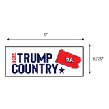 Trump Country Pennsylvania 2024 Sticker