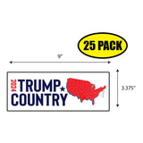 Trump Country USA 2024 Sticker