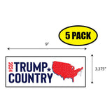 Trump Country USA 2024 Sticker