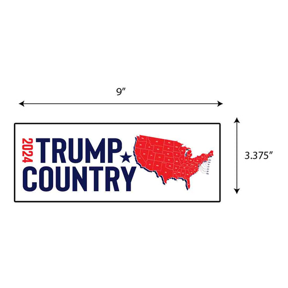 Trump Country USA 2024 Sticker