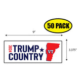 Trump Country Vermont 2024 Sticker