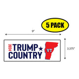 Trump Country Vermont 2024 Sticker