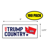 Trump Country Washington 2024 Sticker